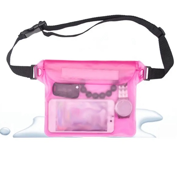 613. Waterproof Swimming Beach Boat Sports Waist Pack Bag pink blue green black - Picture 12 of 12